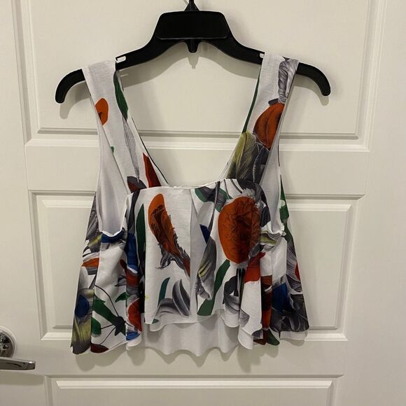 Zara Collection Crop Top. Multicolor. Medium - Picture 6 of 10